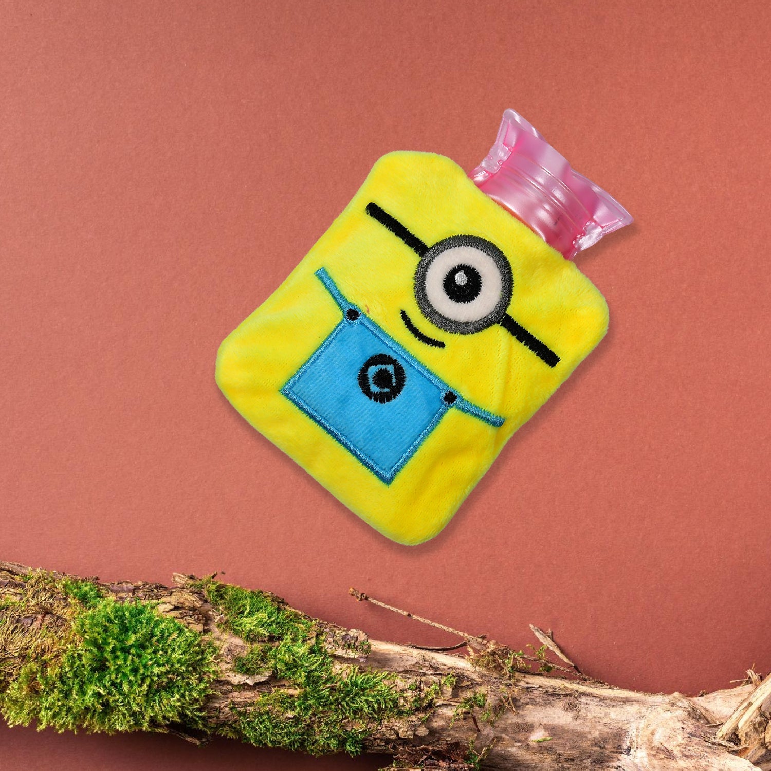 6506 Minions small Hot Water Bag with Cover for Pain Relief, Neck, Shoulder Pain and Hand, Feet Warmer, Menstrual Cramps. DeoDap 6506 Minions small Hot Water Bag with Cover for Pain Relief, Neck, Shoulder Pain and Hand, Feet Warmer, Menstrual Cramps. DeoDap
